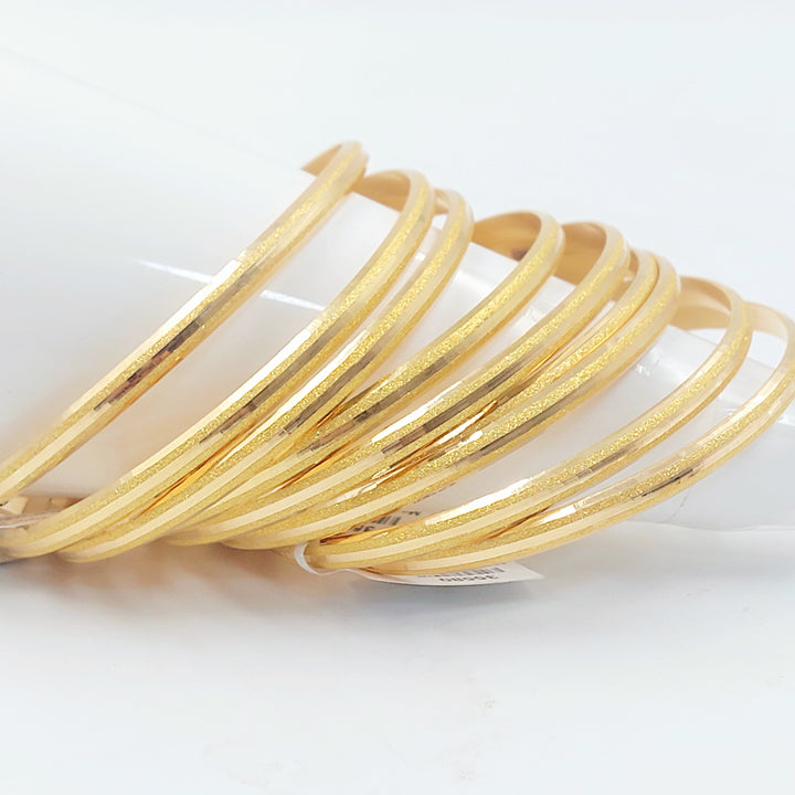 21K سحبة سي ان سي رفيع-مجوهرات الشيخ سعيد-Saeed Jewelry 