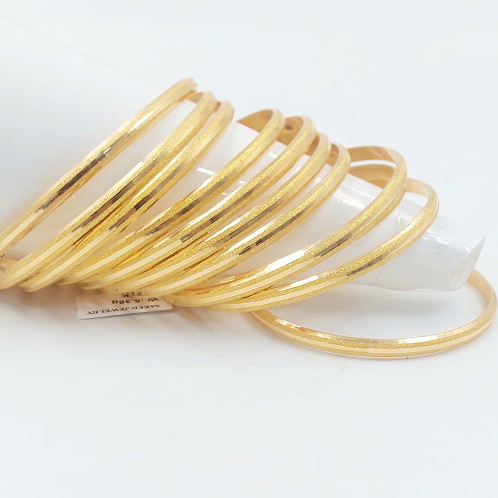 21K سحبة سي ان سي رفيع-مجوهرات الشيخ سعيد-Saeed Jewelry 