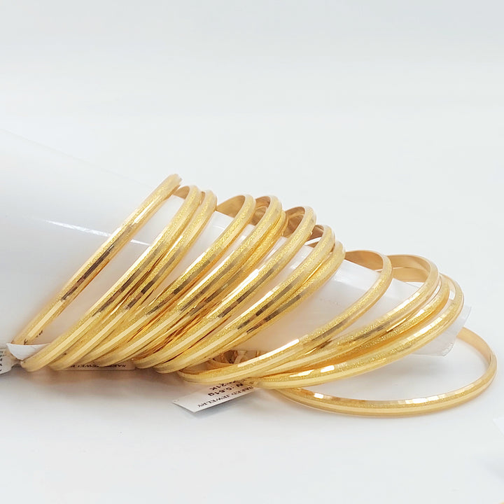 21K سحبة سي ان سي رفيع-مجوهرات الشيخ سعيد-Saeed Jewelry 