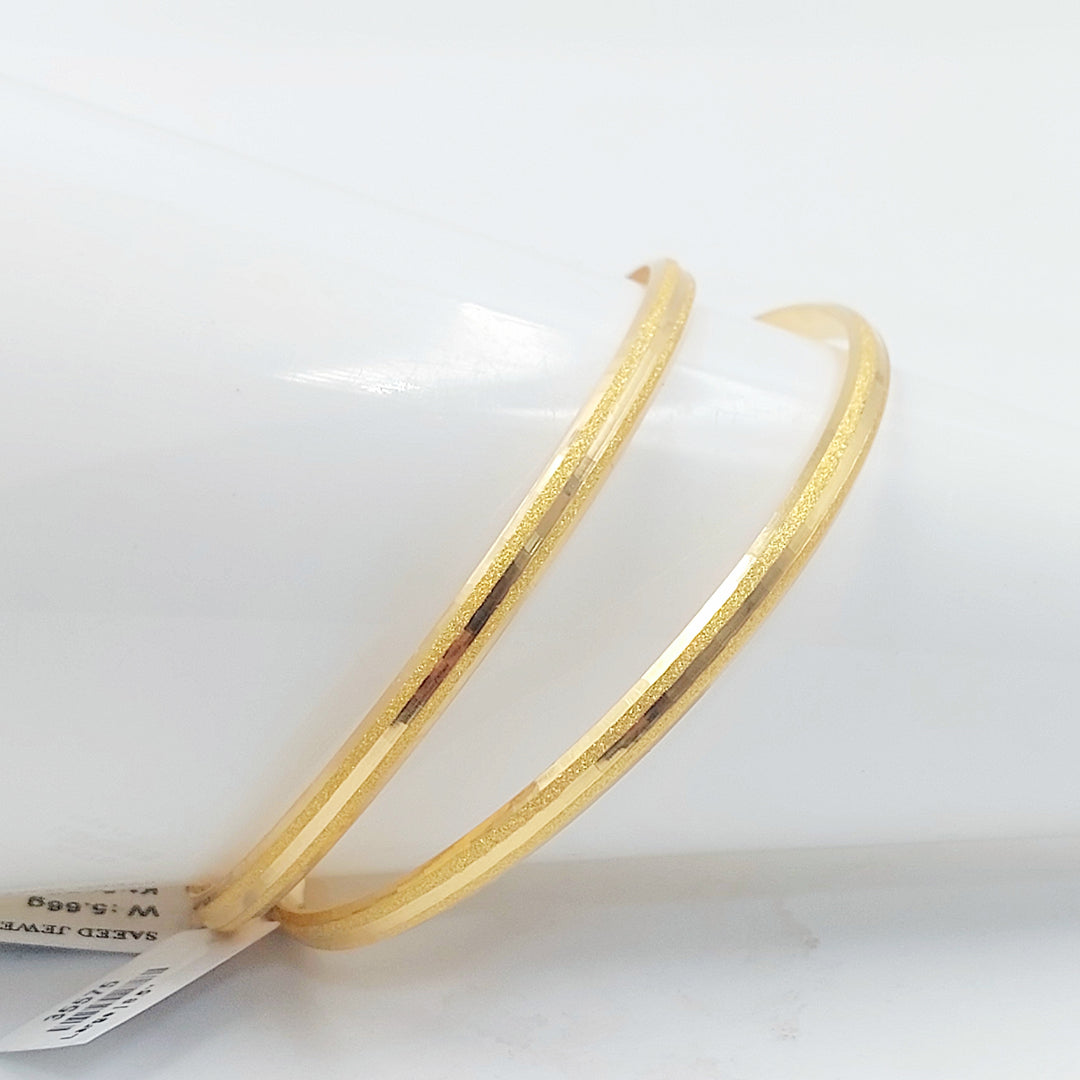 21K سحبة سي ان سي رفيع-مجوهرات الشيخ سعيد-Saeed Jewelry 