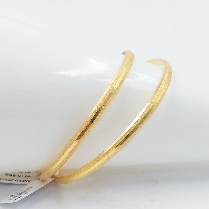 21K سحبة سي ان سي رفيع-مجوهرات الشيخ سعيد-Saeed Jewelry 