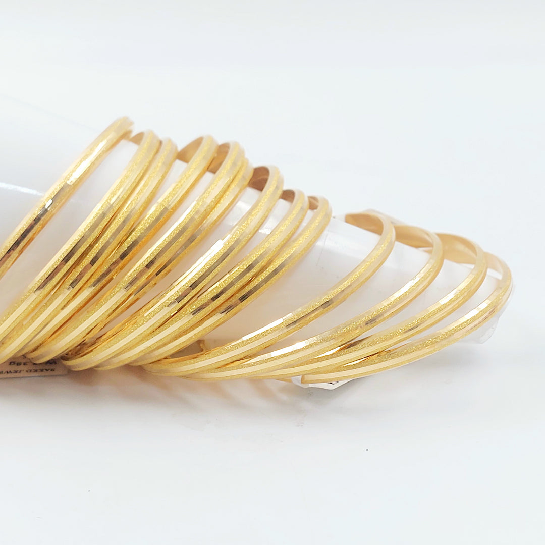 21K سحبة سي ان سي رفيع-مجوهرات الشيخ سعيد-Saeed Jewelry 