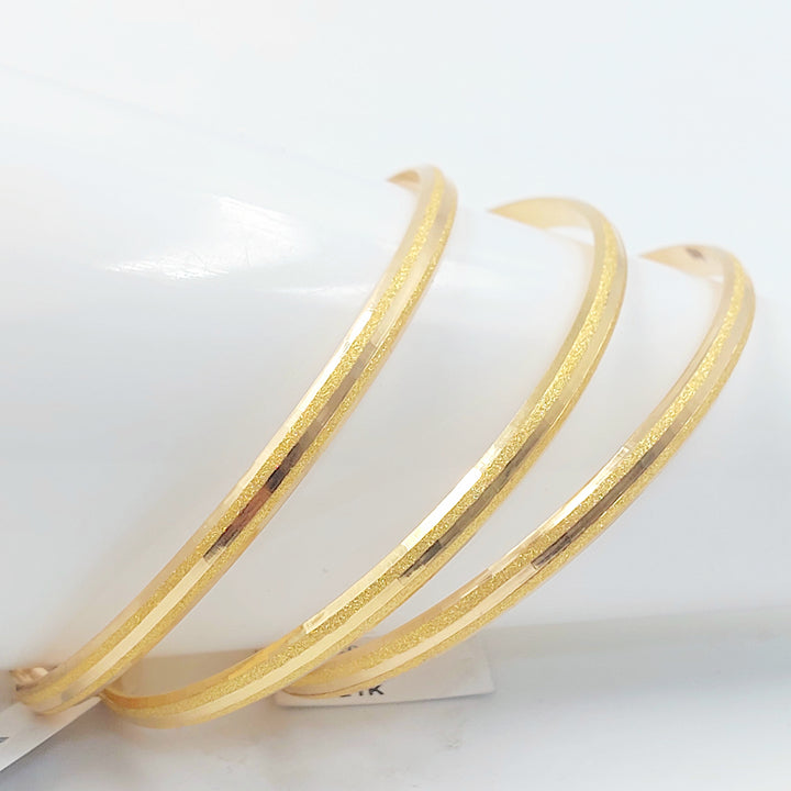 21K سحبة سي ان سي رفيع-مجوهرات الشيخ سعيد-Saeed Jewelry 