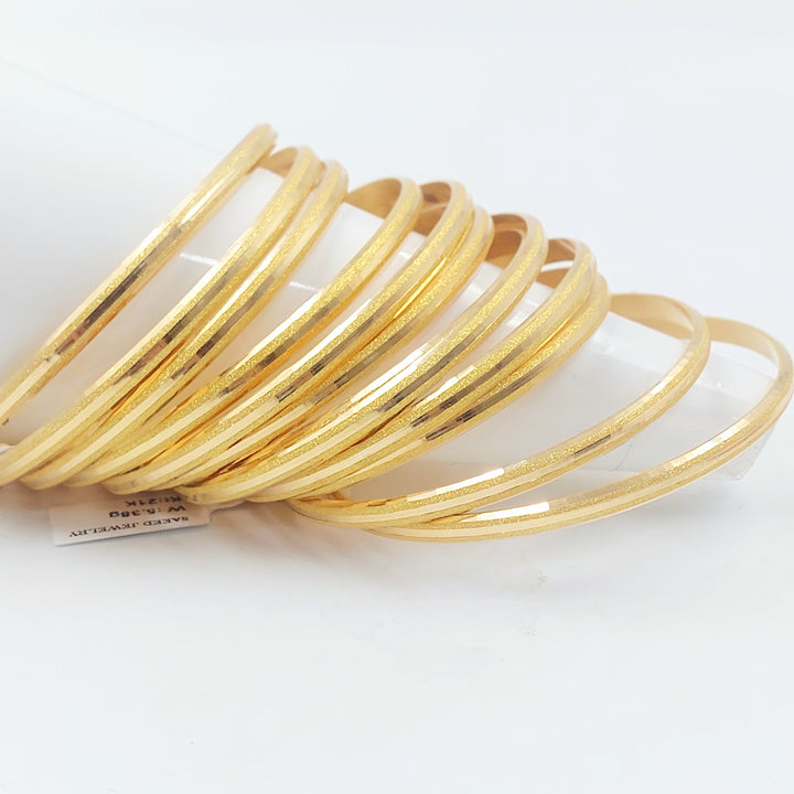 21K سحبة سي ان سي رفيع-مجوهرات الشيخ سعيد-Saeed Jewelry 