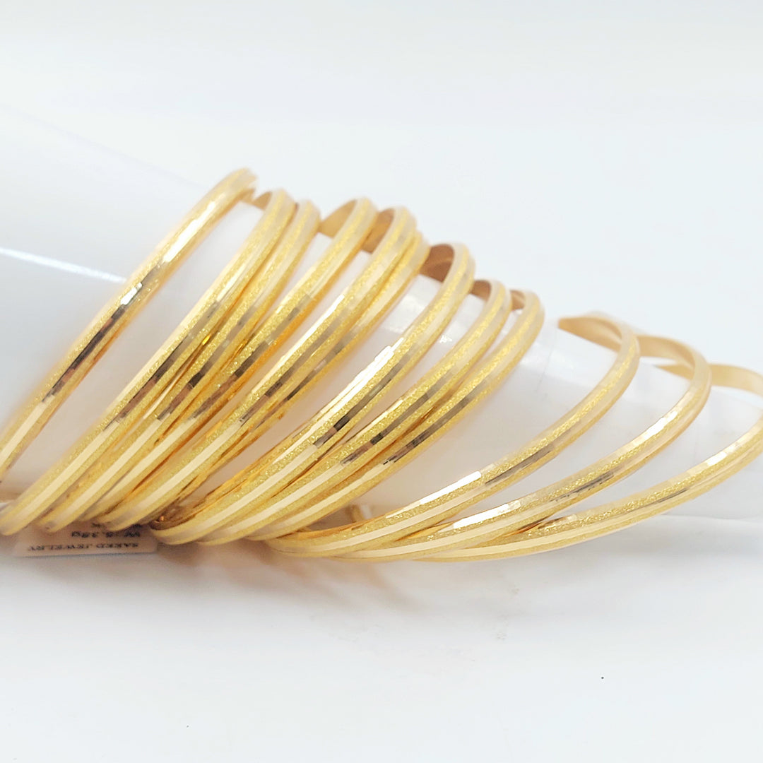 21K سحبة سي ان سي رفيع-مجوهرات الشيخ سعيد-Saeed Jewelry 