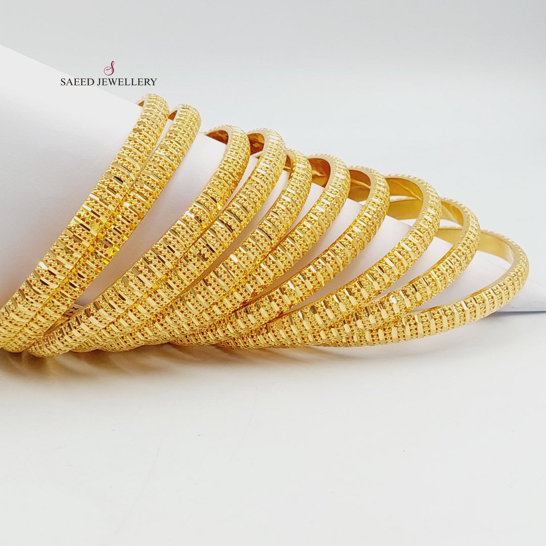 21K سحبة كويتي رفيع-مجوهرات الشيخ سعيد-Saeed Jewelry 