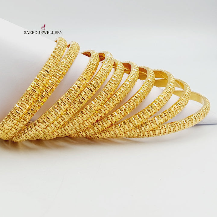 21K سحبة كويتي رفيع-مجوهرات الشيخ سعيد-Saeed Jewelry 