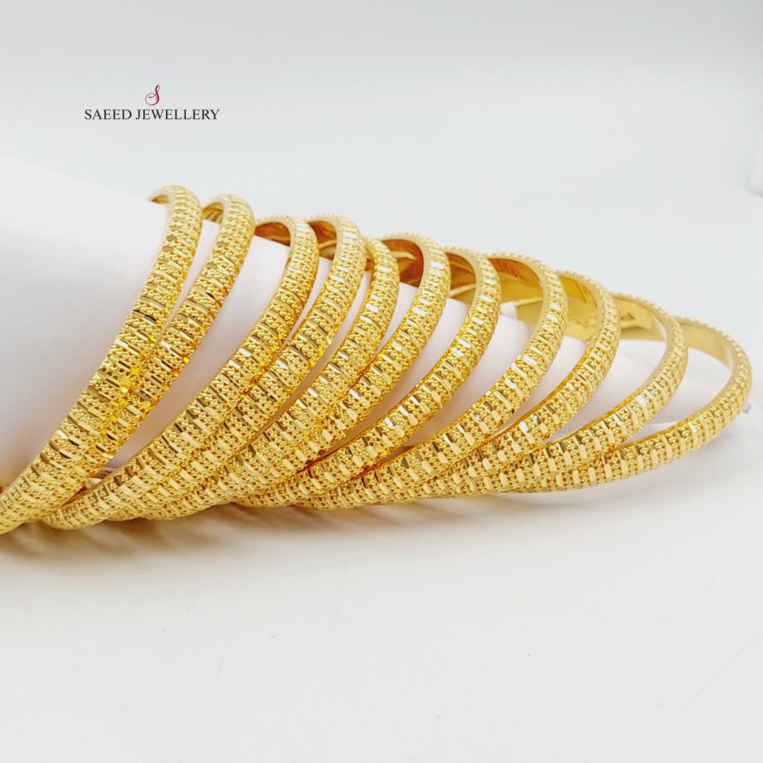 21K سحبة كويتي رفيع-مجوهرات الشيخ سعيد-Saeed Jewelry 