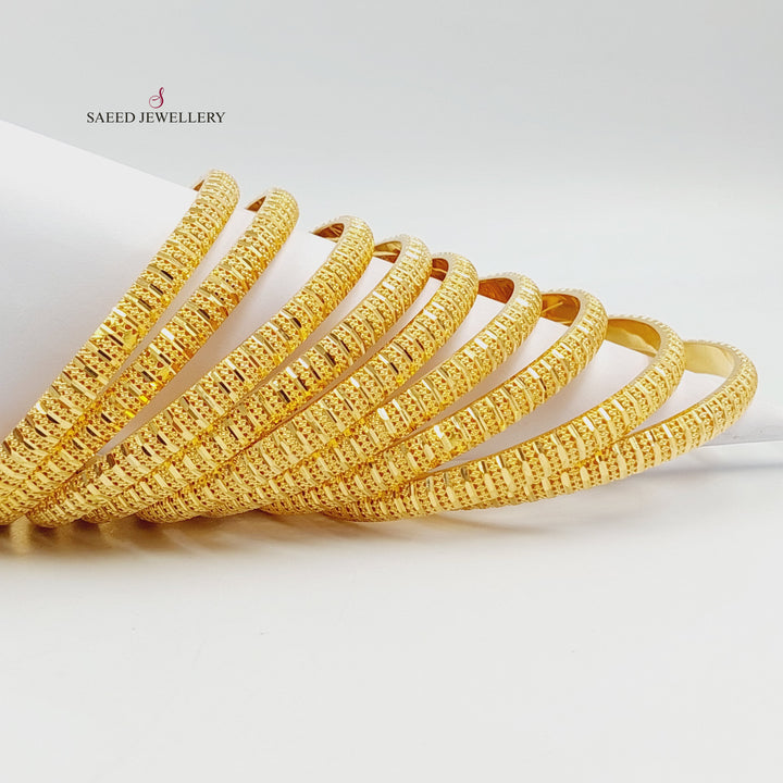 21K سحبة كويتي رفيع-مجوهرات الشيخ سعيد-Saeed Jewelry 