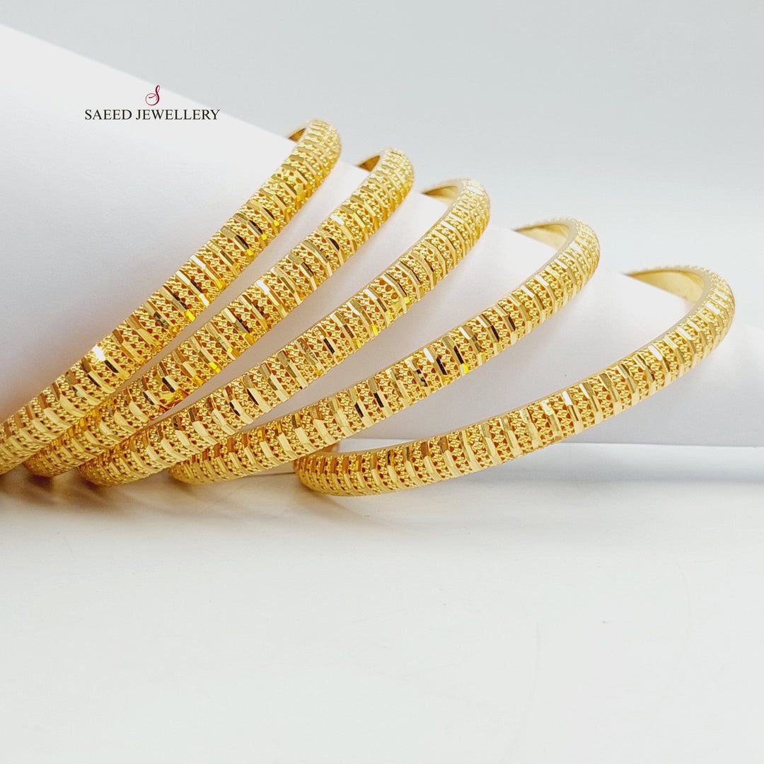 21K سحبة كويتي رفيع-مجوهرات الشيخ سعيد-Saeed Jewelry 