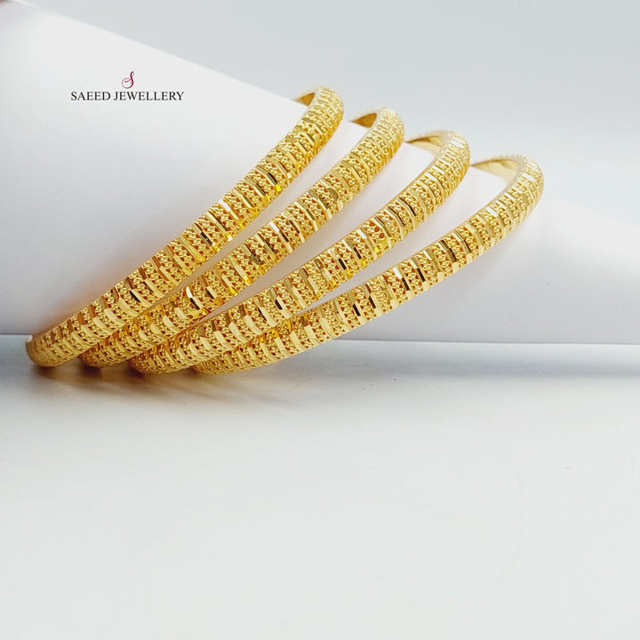 21K سحبة كويتي رفيع-مجوهرات الشيخ سعيد-Saeed Jewelry 