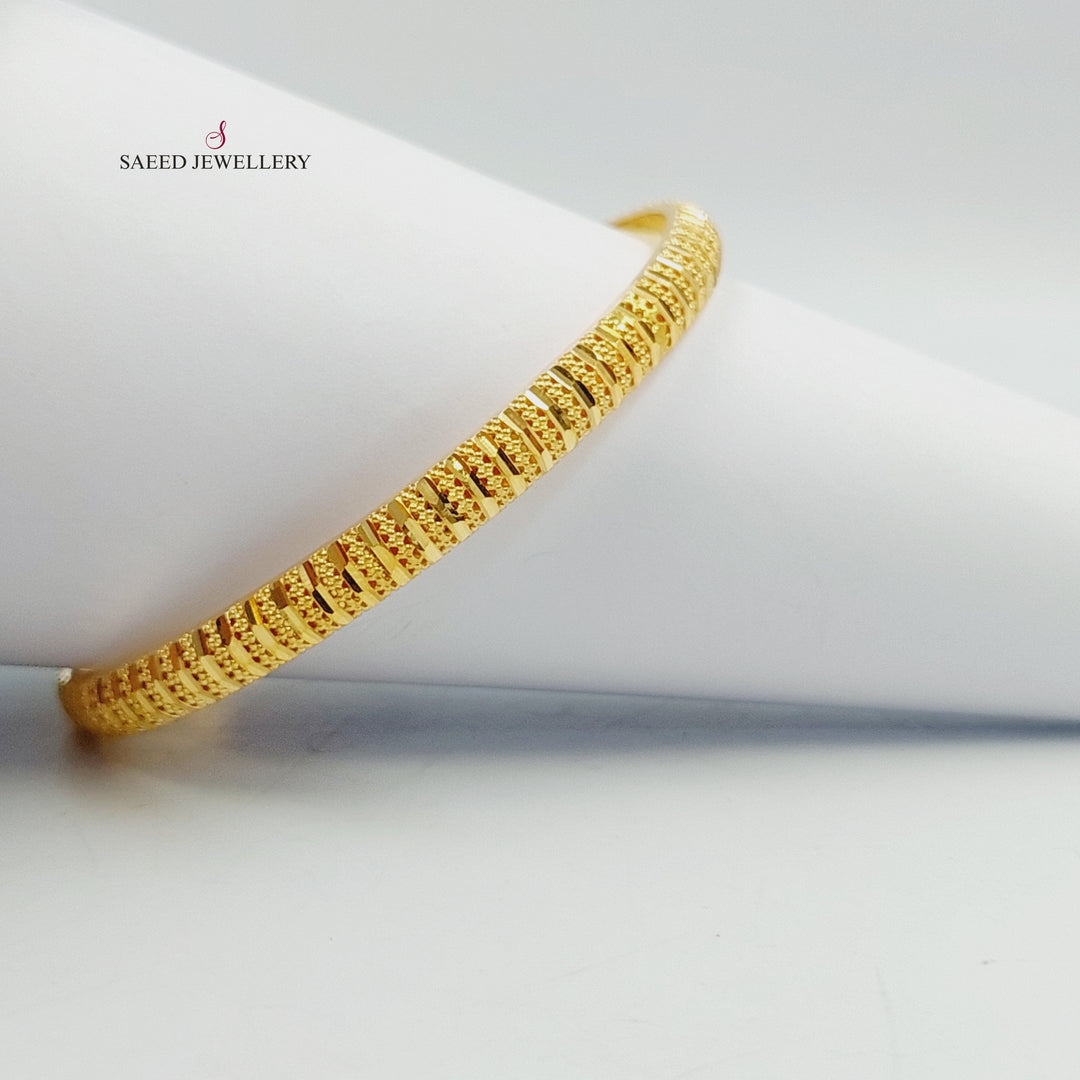 21K سحبة كويتي رفيع-مجوهرات الشيخ سعيد-Saeed Jewelry 