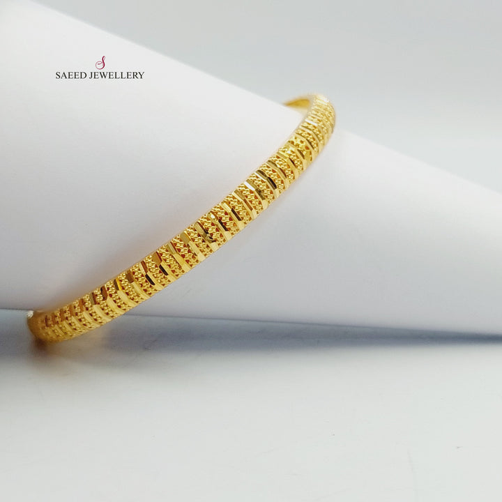 21K سحبة كويتي رفيع-مجوهرات الشيخ سعيد-Saeed Jewelry 