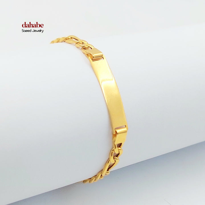 21K اسوارة بلاك اطفال-مجوهرات الشيخ سعيد-Saeed Jewelry 