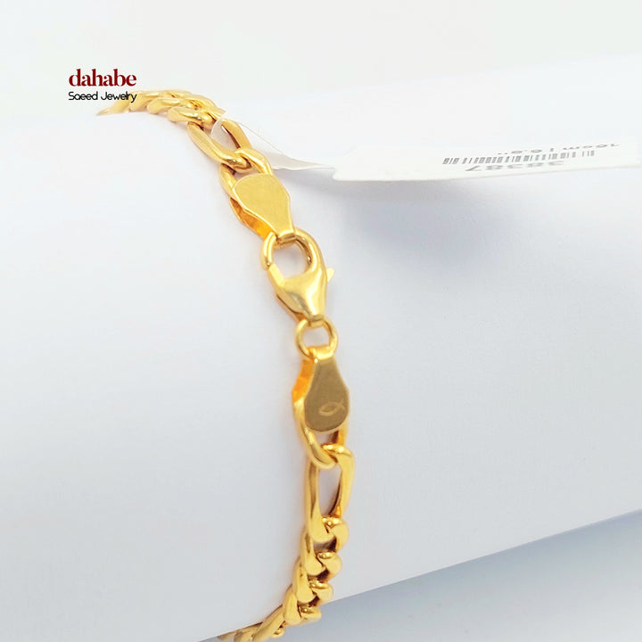 21K اسوارة بلاك اطفال-مجوهرات الشيخ سعيد-Saeed Jewelry 