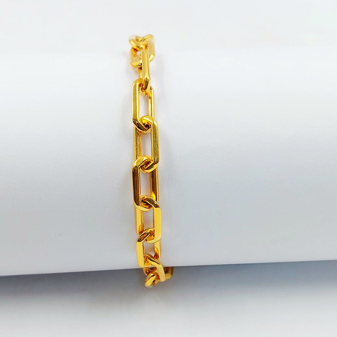 21K اسوارة بيبر كليب اكسترا-مجوهرات الشيخ سعيد-Saeed Jewelry 