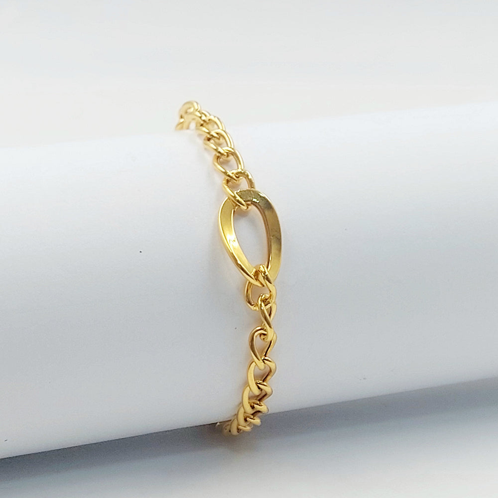 21K اسوارة اكسترا-مجوهرات الشيخ سعيد-Saeed Jewelry 