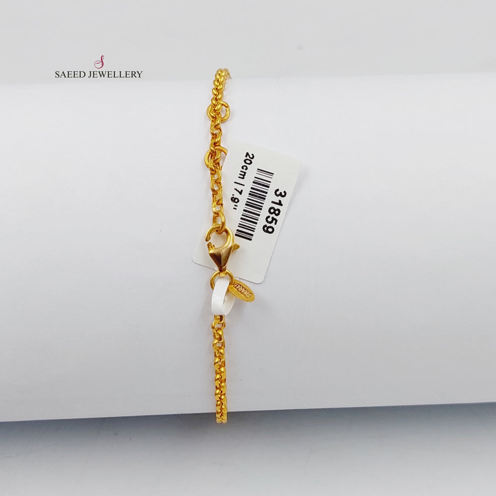 21K اسوارة اسلامي-مجوهرات الشيخ سعيد-Saeed Jewelry 