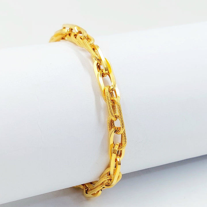 21K اسوارة فيرنا اكسترا-مجوهرات الشيخ سعيد-Saeed Jewelry 