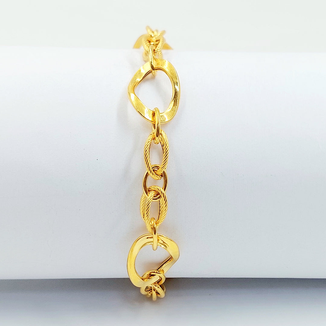 21K اسوارة فيرنا اكسترا-مجوهرات الشيخ سعيد-Saeed Jewelry 