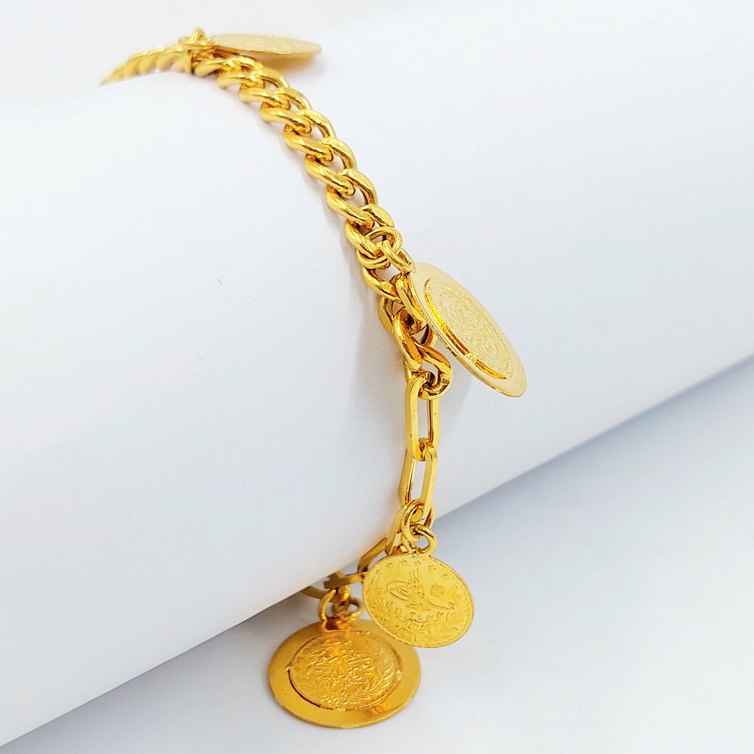 21K اسوارة دنانديش اكسترا-مجوهرات الشيخ سعيد-Saeed Jewelry 