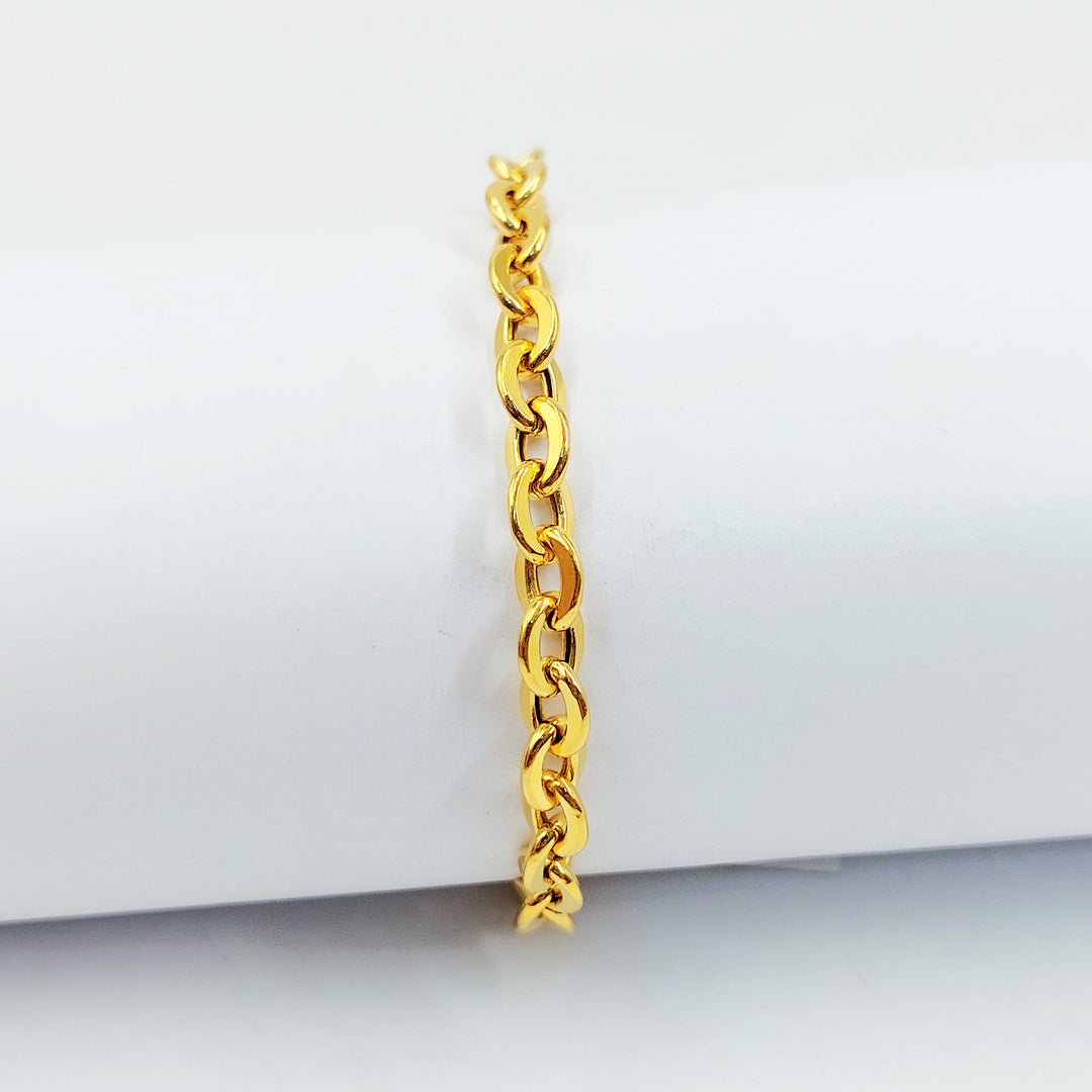21K اسوارة دائري اكسترا-مجوهرات الشيخ سعيد-Saeed Jewelry 