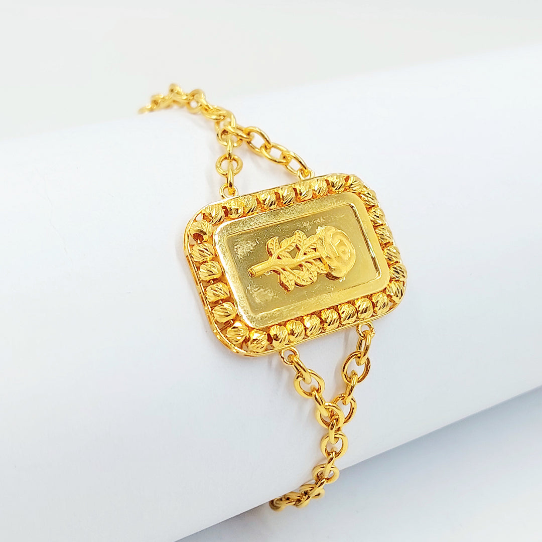 21K اسوارة اونصه اكسترا-مجوهرات الشيخ سعيد-Saeed Jewelry 