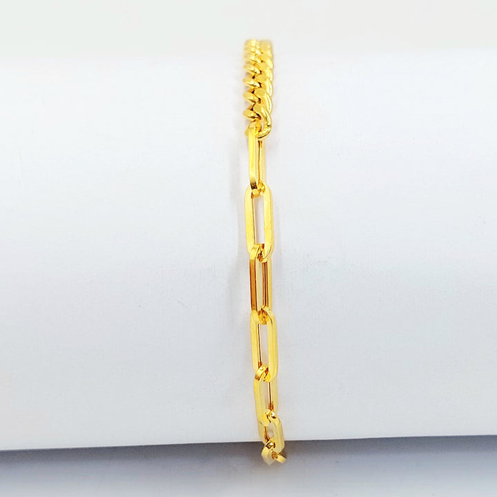 21K اسوارة اكسترا اكسترا-مجوهرات الشيخ سعيد-Saeed Jewelry 
