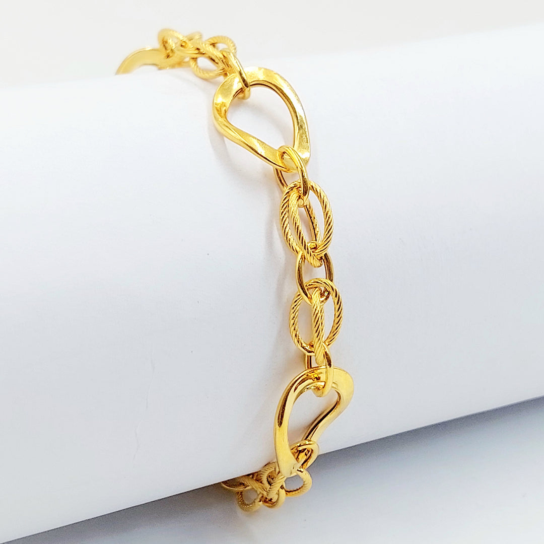 21K اسوارة فيرنا اكسترا-مجوهرات الشيخ سعيد-Saeed Jewelry 
