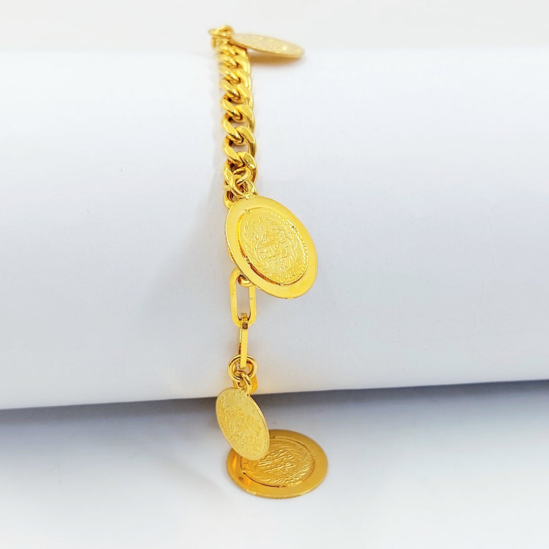 21K اسوارة دنانديش اكسترا-مجوهرات الشيخ سعيد-Saeed Jewelry 