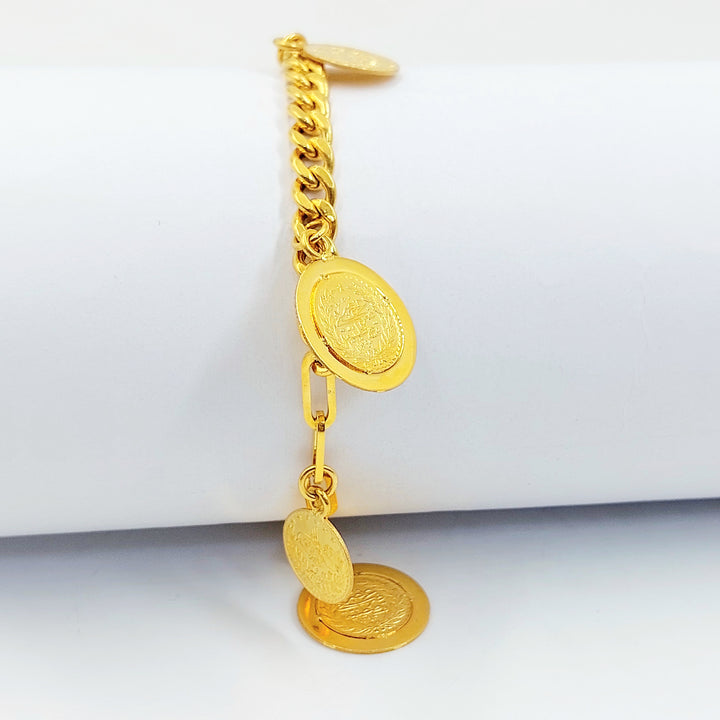 21K اسوارة دنانديش اكسترا-مجوهرات الشيخ سعيد-Saeed Jewelry 