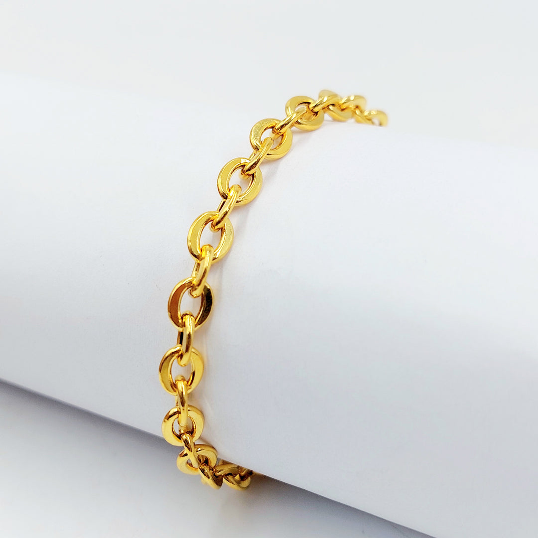 21K اسوارة دائري اكسترا-مجوهرات الشيخ سعيد-Saeed Jewelry 