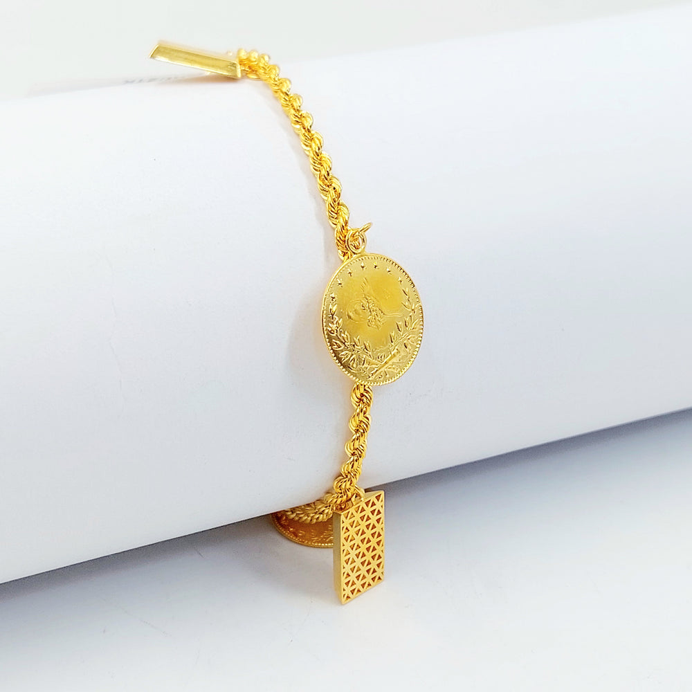 21K اسوارة دنانديش-مجوهرات الشيخ سعيد-Saeed Jewelry 