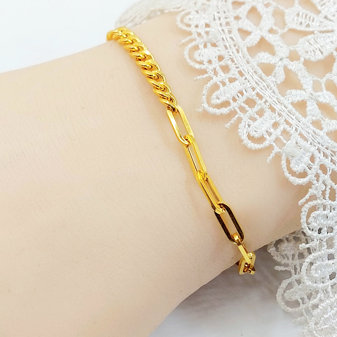 21K اسوارة اكسترا اكسترا-مجوهرات الشيخ سعيد-Saeed Jewelry 