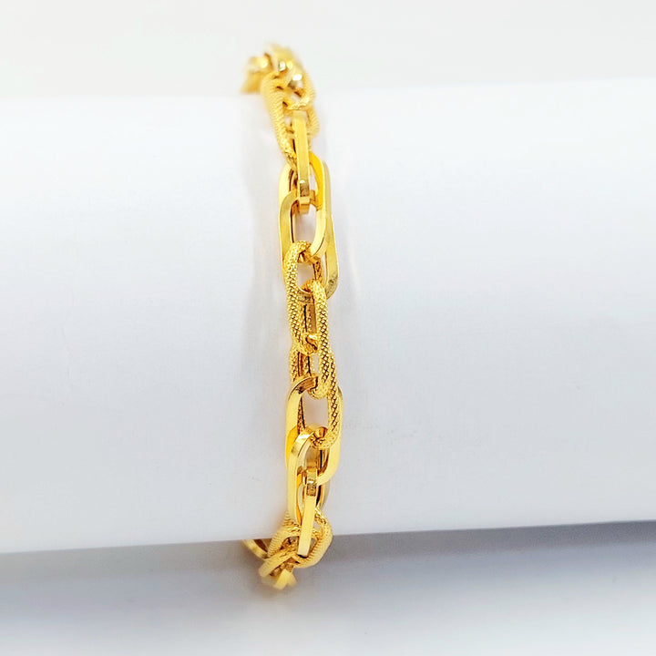21K اسوارة فيرنا اكسترا-مجوهرات الشيخ سعيد-Saeed Jewelry 