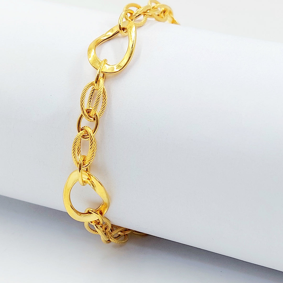 21K اسوارة فيرنا اكسترا-مجوهرات الشيخ سعيد-Saeed Jewelry 