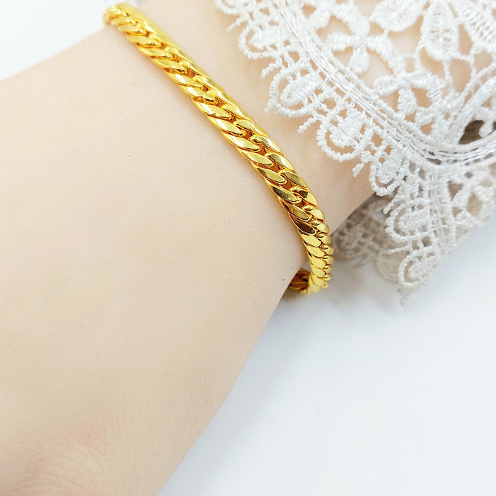 21K اسوارة جاسيكا اكسترا-مجوهرات الشيخ سعيد-Saeed Jewelry 
