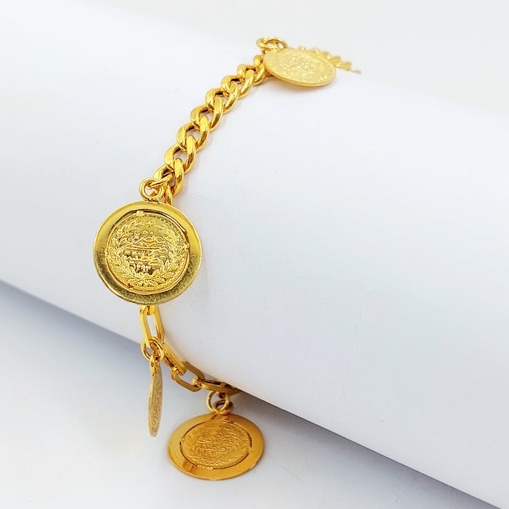 21K اسوارة دنانديش اكسترا-مجوهرات الشيخ سعيد-Saeed Jewelry 