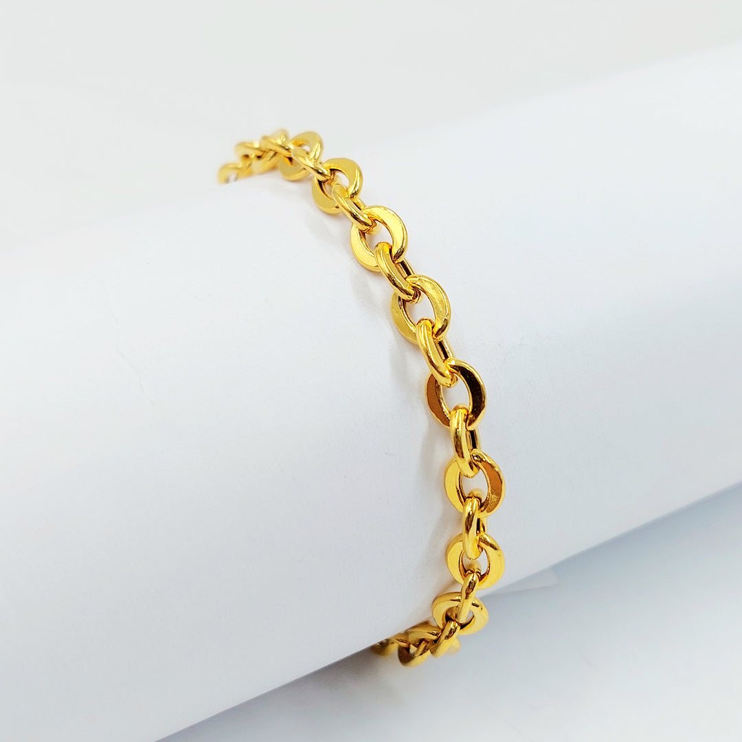 21K اسوارة دائري اكسترا-مجوهرات الشيخ سعيد-Saeed Jewelry 
