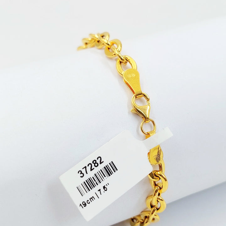 21K اسوارة دائري اكسترا-مجوهرات الشيخ سعيد-Saeed Jewelry 