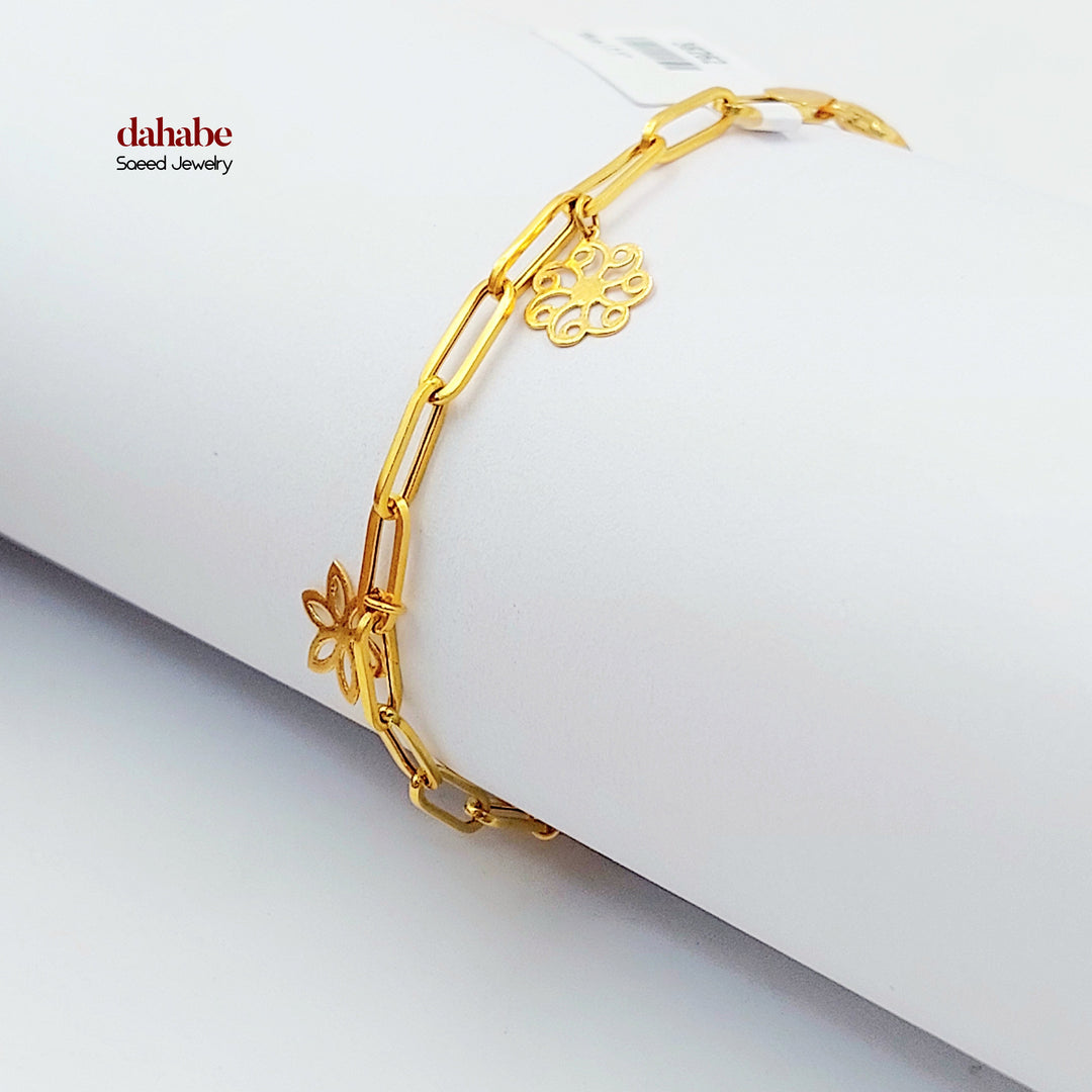 21K اسوارة دنانديش-مجوهرات الشيخ سعيد-Saeed Jewelry 