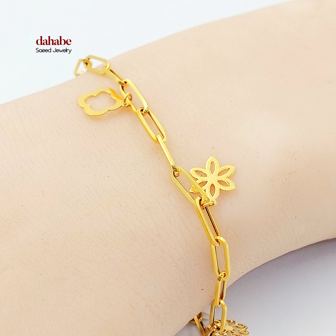 21K اسوارة دنانديش-مجوهرات الشيخ سعيد-Saeed Jewelry 
