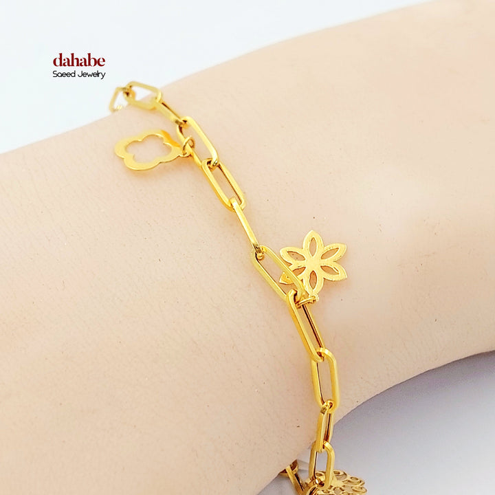 21K اسوارة دنانديش-مجوهرات الشيخ سعيد-Saeed Jewelry 