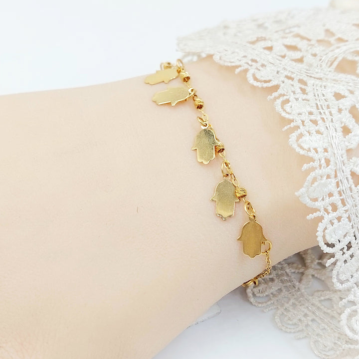 21K اسوارة دنانديش-مجوهرات الشيخ سعيد-Saeed Jewelry 