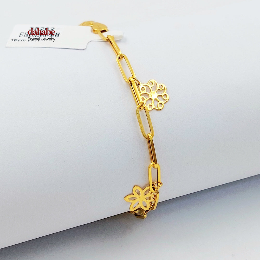21K اسوارة دنانديش-مجوهرات الشيخ سعيد-Saeed Jewelry 