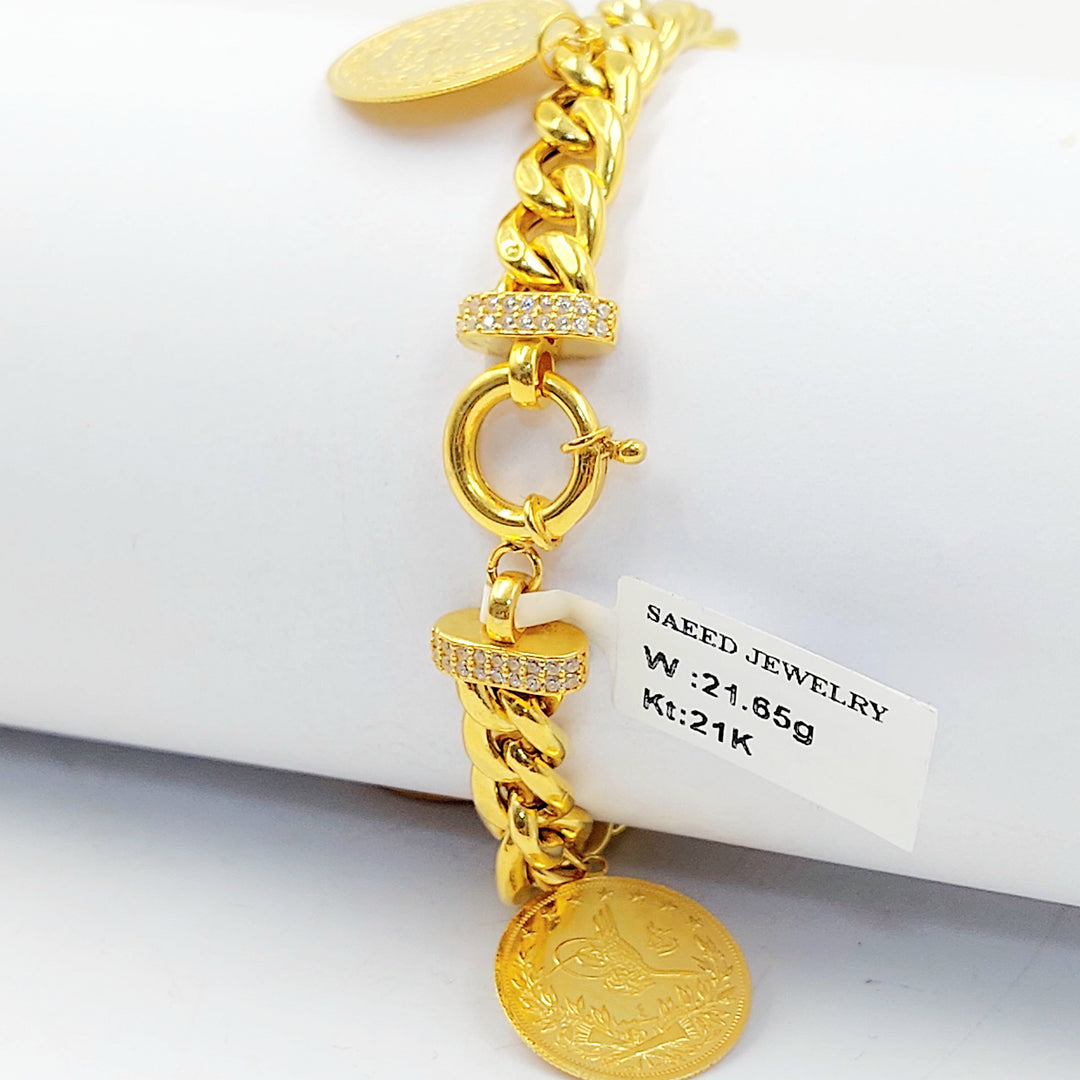 21K اسوارة دنانديش-مجوهرات الشيخ سعيد-Saeed Jewelry 