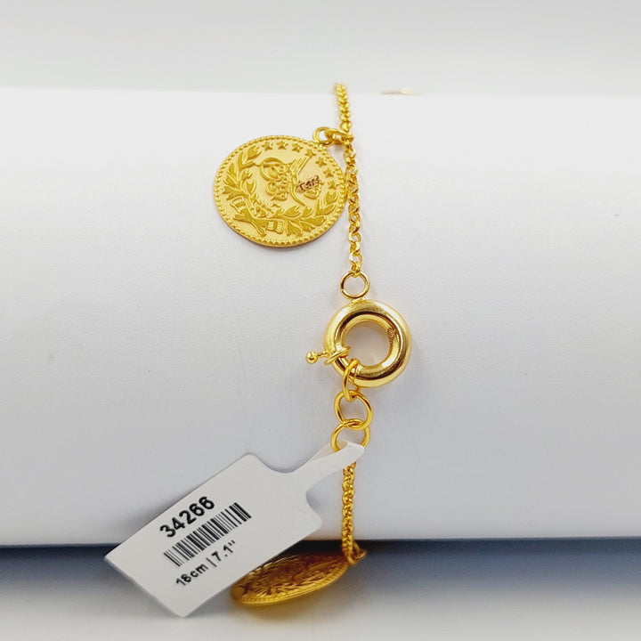 21K اسوارة دنانديش-مجوهرات الشيخ سعيد-Saeed Jewelry 