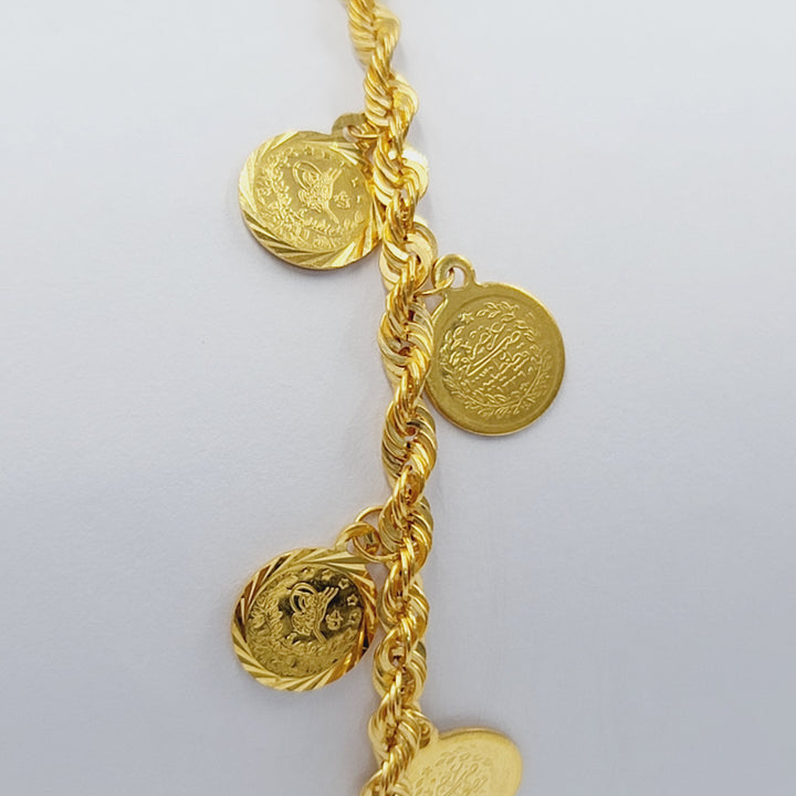 21K اسوارة دنانديش-مجوهرات الشيخ سعيد-Saeed Jewelry 