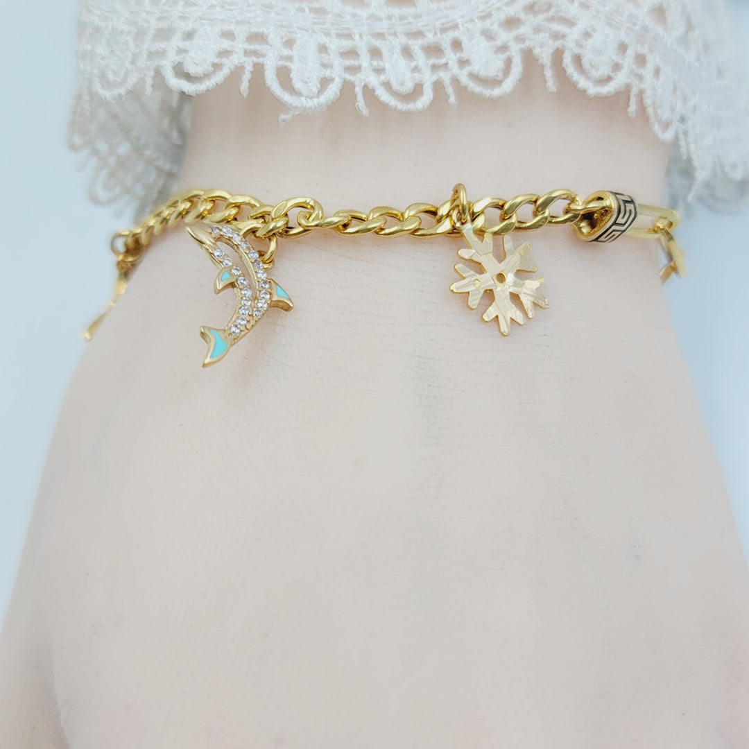 21K اسوارة دنانديش-مجوهرات الشيخ سعيد-Saeed Jewelry 