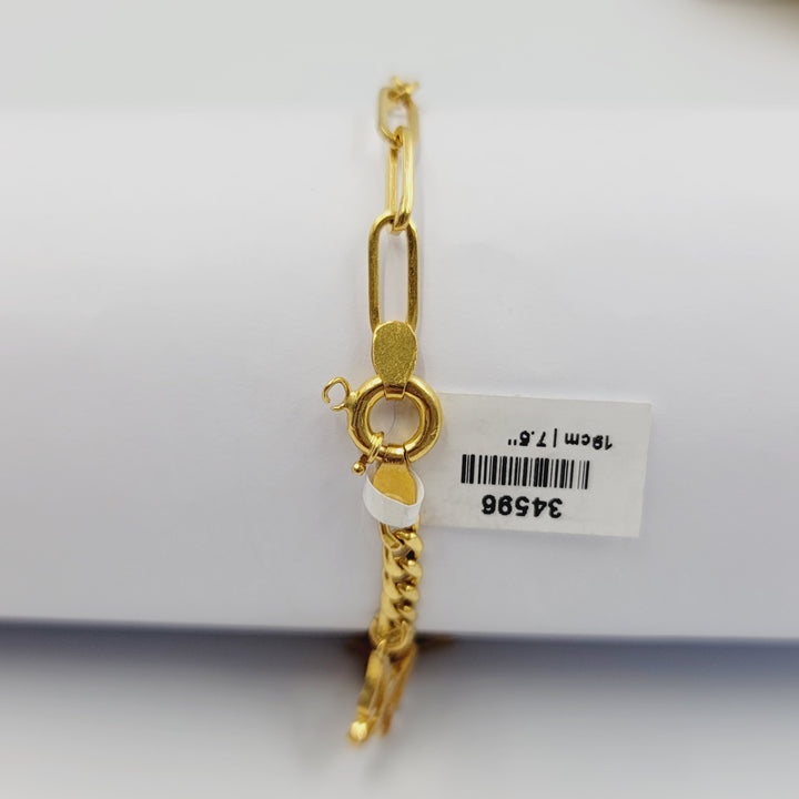 21K اسوارة دنانديش-مجوهرات الشيخ سعيد-Saeed Jewelry 